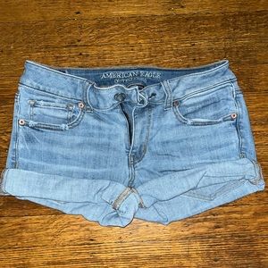 American Eagle Medium Wash Shorts